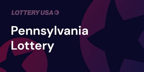 pennsylvania lottery daily number|Pennsylvania (PA) Pick 3 Lottery Results and Game Details.